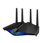 ASUS RT-AX82U V2 (AX5400) Dual Band WiFi 6 Extendable Gaming Router with Mobile Tethering