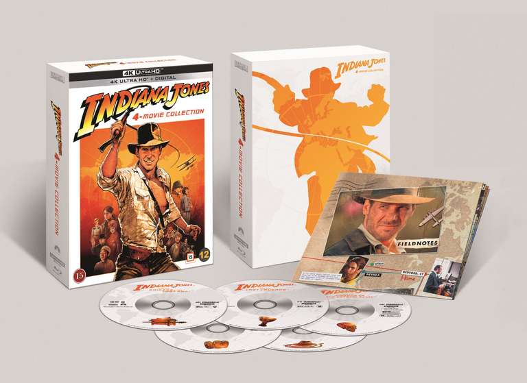 Indiana Jones: The Complete Collection 4k Blu Ray Collection - £32 @ Coolshop