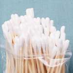 600 Bamboo Cotton Buds (6 packs x 100) by ZHIYE, 100% Biodegradable Cotton Swab with Wooden Handles - Sold by yangyik / FBA