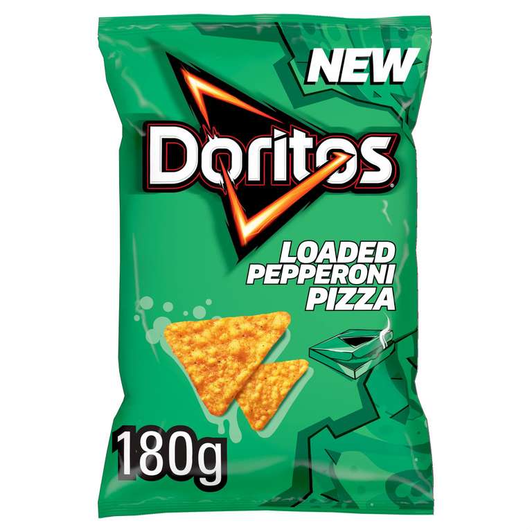 Doritos Loaded Pepperoni 180g x 2 (Promotional pack with free Whopper meal) - Grimsby