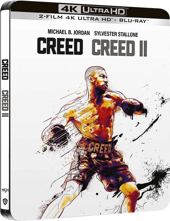 Creed/Creed II - 2 Film Steelbook [4K Ultra HD + Blu-Ray]