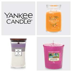 Yankee Candle Appreciation Week (Votives £1.49 /Large Jars £14.99 etc.) - Free Delivery & Free Large Jar W/£40 Spend