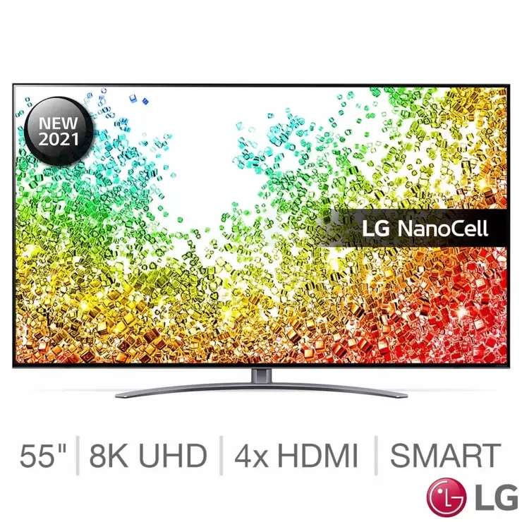 LG 55NANO966PA 55 Inch NanoCell 8K Ultra HD Smart TV with 5 year warranty £549.99 Members Only at Costco