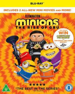 Minions: The Rise of Gru [Blu-Ray] - £7.49 @ Amazon