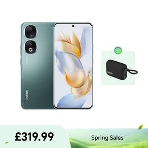 Honor 90 5G 8GB+256GB + Free Bluetooth Speaker for £319.99 or 12GB+512GB (Green / Black) for £329.99