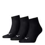 PUMA Unisex Quarter Socks (3 Pair Pack) £3.86 @ Amazon
