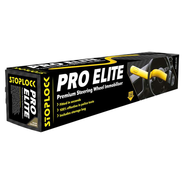 Stoplock Pro Elite Car Steering Wheel Lock HG 150-00 £38.66 at Amazon