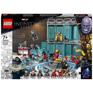LEGO Marvel Iron Man Armory - £56.99 + £3.95 delivery @ B&M