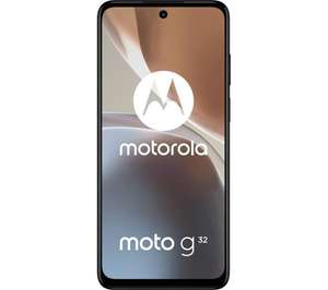 MOTOROLA Moto G32 Smartphone - 64 GB, Mineral Grey/Satin Silver + 1 month Voxi 30GB data + 3 months Apple services w/code
