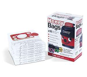 Henry NVM-1CH/907075 HepaFlo Vacuum Bags, Pack of 10 - 6.99 @ Amazon