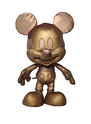 Disney Bronze Mickey Mouse, April Edition, Amazon Exclusive, 35 cm Plush Figure in Gift Box - £12.52 @ Amazon