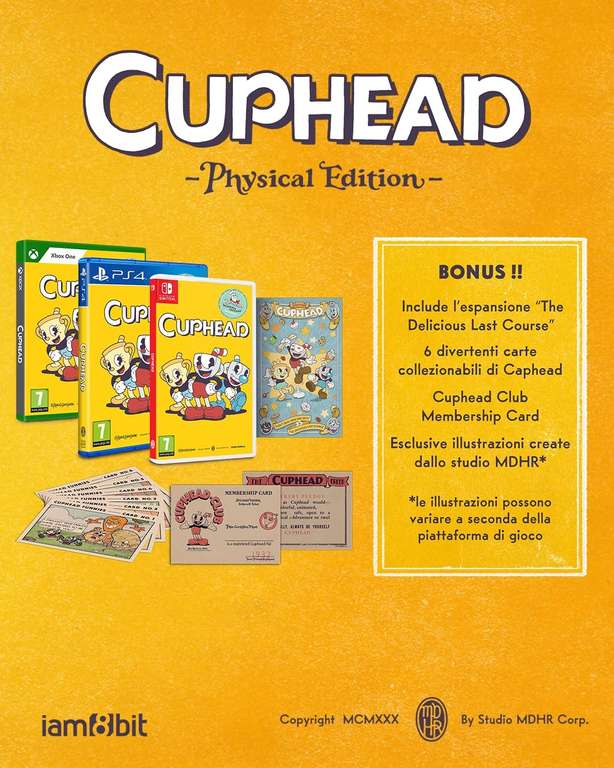Cuphead PS4 (physical copy) £24.95 @ The Game Collection