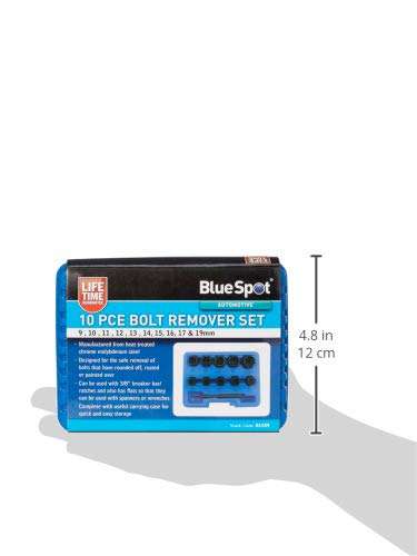 Blue Spot 01539 Bolt Remover, Set of 10 Piece