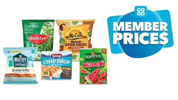Freezer favourites for £5 Member price
