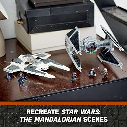 LEGO 75348 Star Wars Mandalorian Fang Fighter vs. TIE Interceptor - £77.70 @ Amazon