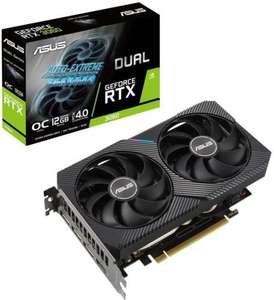 ASUS DUAL Geforce RTX 3060 12GB V2 OC Edition 12GB Gaming Graphics Card - £248.66 Delivered Using Code @ box-deals/eBay