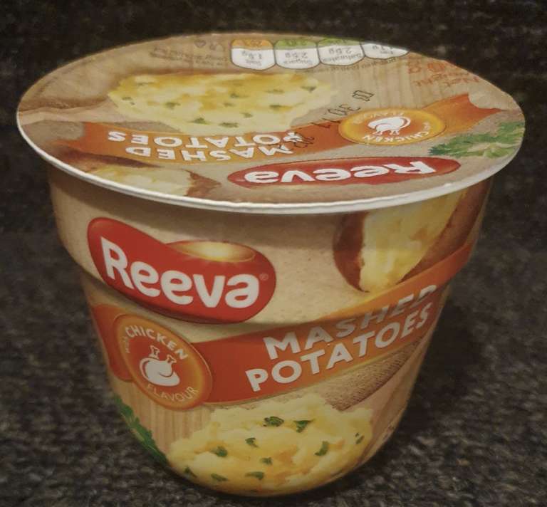 Reeva Mashed Potatoes Pot - 19p Instore @ Farmfoods (Sutton)