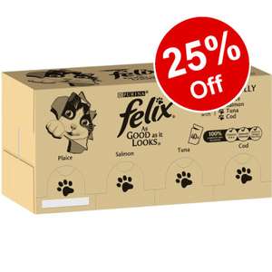 Felix good as it looks 120x 100g - £26.99 delivered with code @ Zooplus
