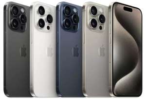 Apple iPhone 15 Pro (128 GB) - Black Titanium / Blue Titanium / Natural Titanium / White Titanium