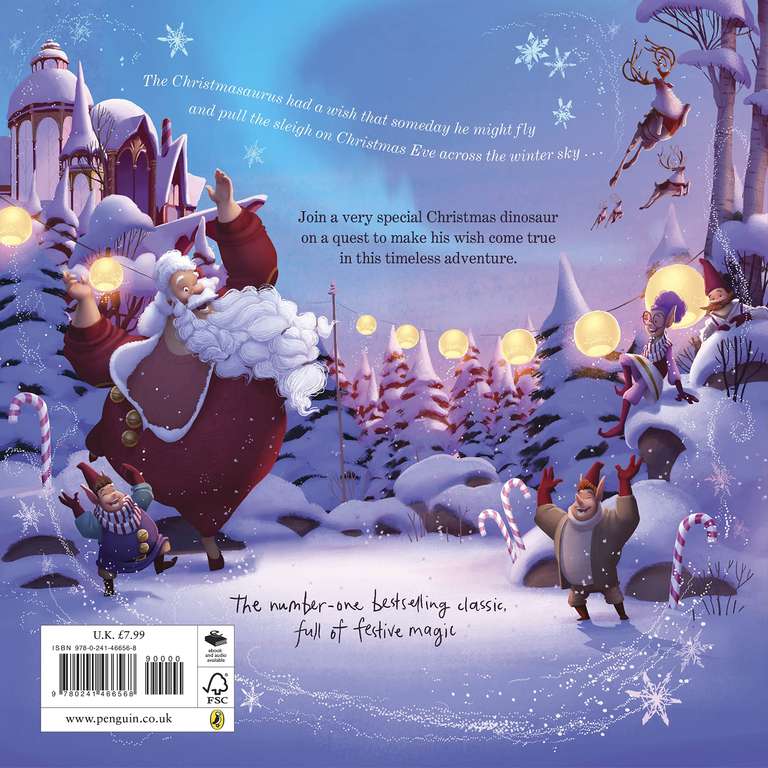 Tom Fletcher The Christmasaurus picture book £3.99 @ Amazon