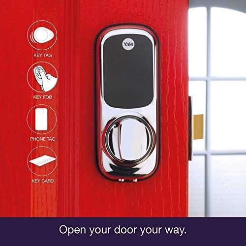 Yale Smart Living YD-01-CON-NOMOD-CH Keyless Connected Ready Smart Door Lock, Touch Keypad, works with Alexa £74.25 @ Amazon