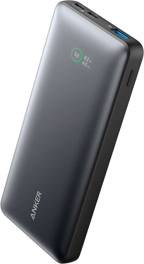 Charmast Power Bank 30000mAh, 20W Power Delivery QC 3.0 USB C Battery Pack  Quick Charge Portable Charger 2 Inputs & 3 Outputs with LED Display  Compatible with Samsung Huawei iPhone iPad etc.