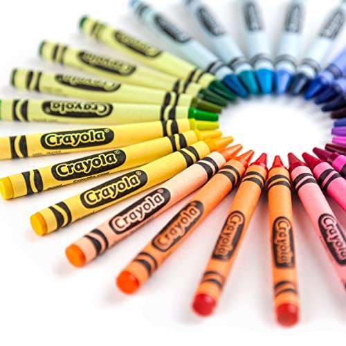 CRAYOLA 12 Assorted Colouring Crayons Multicoloured, 24pk £1 @ Amazon