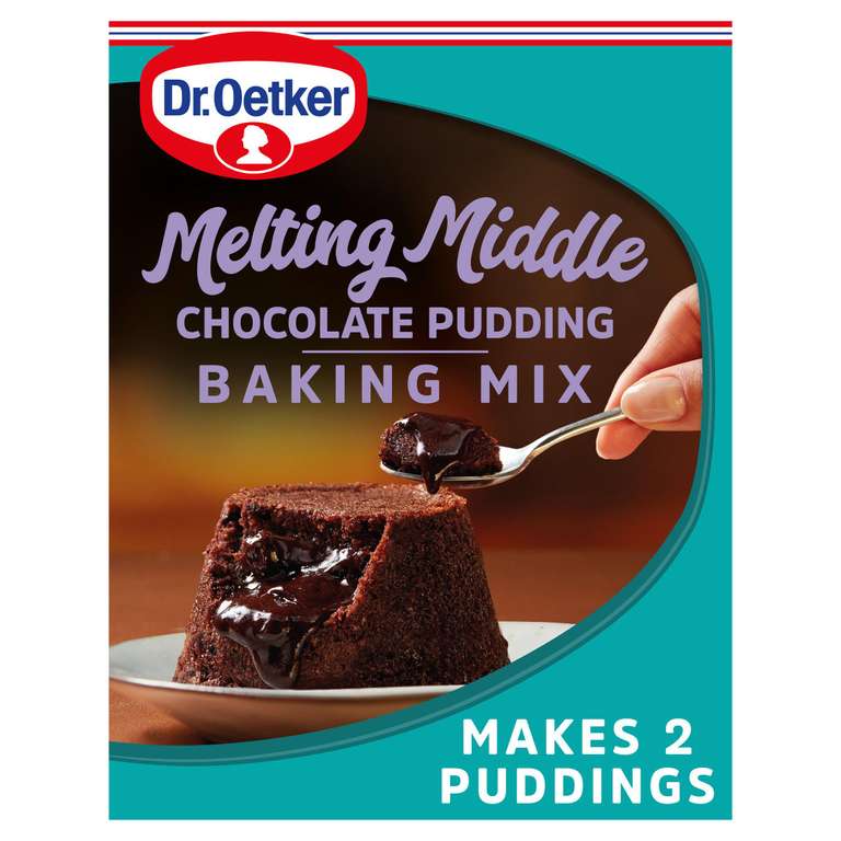 Dr. Oetker Melting Middle Chocolate Pudding Baking Mix 140g