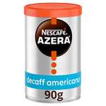 Nescafe Azera Americano Decaff Instant Coffee 90g (Pack of 6) - £18.90 S&S