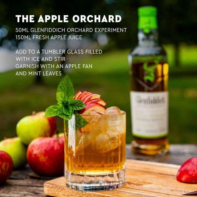 Glenfiddich Orchard Experiment Single Malt Scotch Whisky 70cl £32 @ Sainsbury's