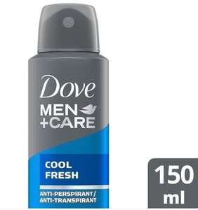 BOGOF - Dove Men+Care Cool Fresh Anti-perspirant Deodorant 250ml free C&C @ Superdrug