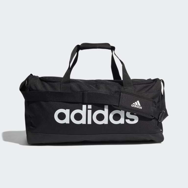 adidas Essentials Duffel Bag - Medium 39 Litres - Black/White