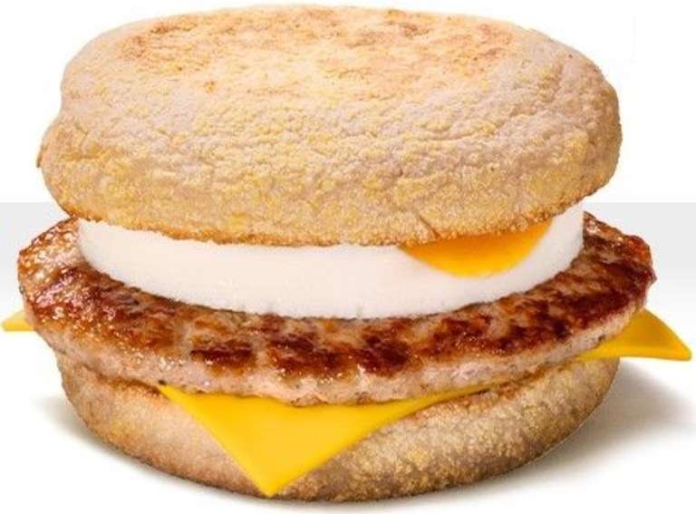 McDonalds Monday 09/01 - McMuffin £1.19 // Double points with order via McDelivery via App @ McDonalds