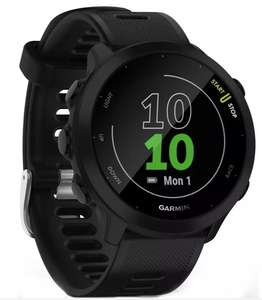 Garmin Forerunner 55 GPS Running Smart Watch - Black £134.10 with code - free click and collect @ Argos