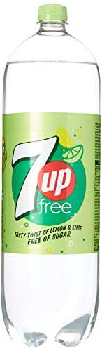 7UP Free - Lemon Flavoured Fizzy Drink - 2l - £1 With Voucher at Checkout (90p Subscribe & Save + 20% First S&S Voucher) @ Amazon