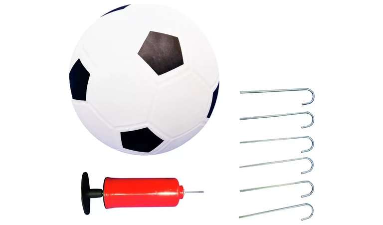 Opti Ball, Pump and 3 x 4ft Pop Up Football Goal - Set of 2 £15 free Click & Collect @ Argos