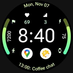 Samsung Wear OS Watch Face: Awf Fit X