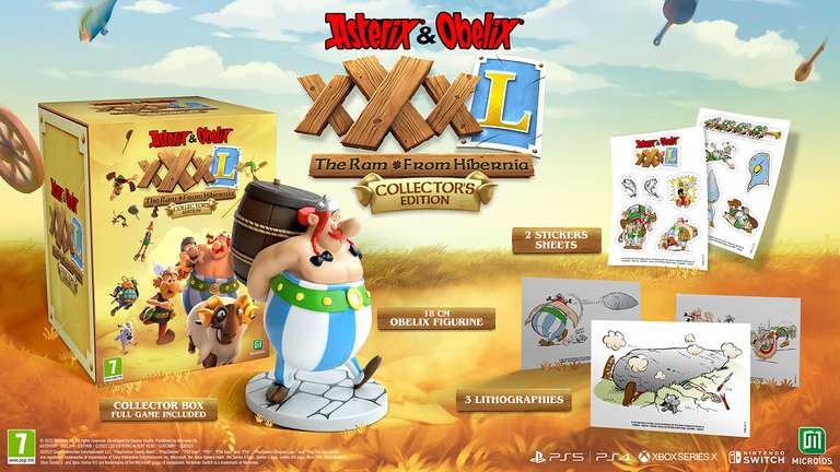 Asterix & Obelix XXXL: The Ram from Hibernia Collector's Edition PS4