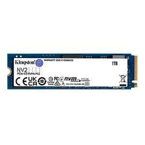 1TB - Kingston NV2 PCIe Gen 4 x4 NVMe SSD - £34.99 @ Amazon