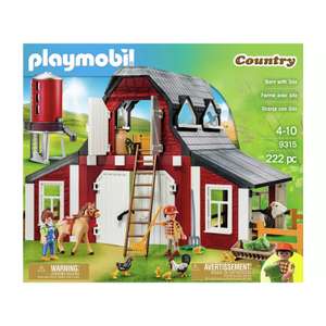 Country Playmobil 9315 Barn With Silo