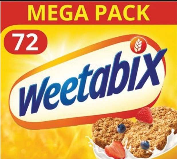Weetabix 72 pack £5.99 @ Farmfoods