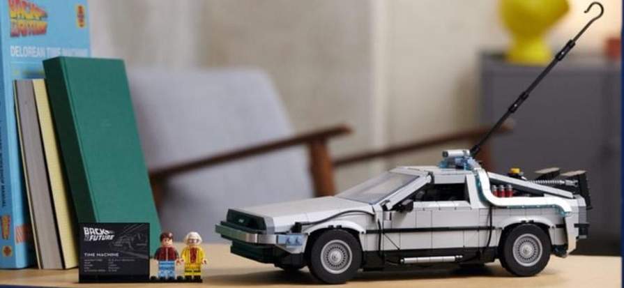LEGO Icons Back to the Future Time Machine Car Set 10300