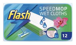 Flash Speed Mop Replacement Cloths 12 per pack £3 @ Morrisons