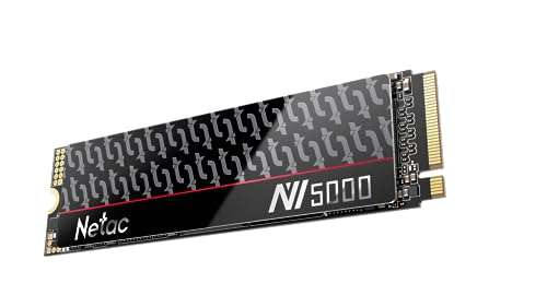 Netac NV5000-t 2TB NVMe 1.4 Internal SSD Solid State Drive M.2 2280mm PCIe 4.0 High Speeds up to 5000MB/s - Sold by Netac Official Store