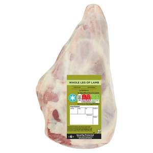 Sainsbury's British or New Zealand Whole Leg Of Lamb (Min weight 1.2-2kg @ £13) £6.50 per kg - From 13th March - Nectar price