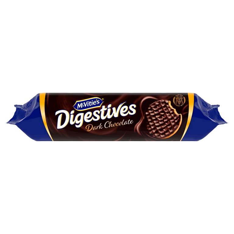 McVities Dark Chocolate Digestives 283g - 49p instore @ Tesco, Woodley Reading