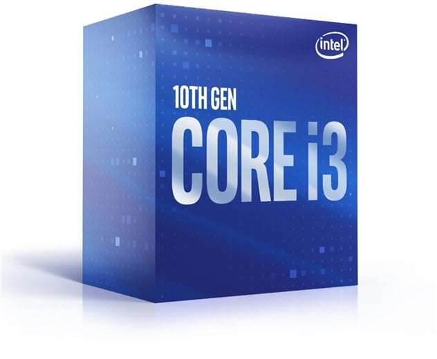 Intel Core i3-10100F 10th Gen Processor (4 Cores 8 Threads)
