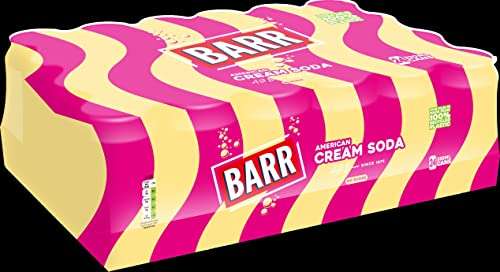 BARR since 1875, American Cream Soda, 330ml 24 Pack - £5.95 S&S