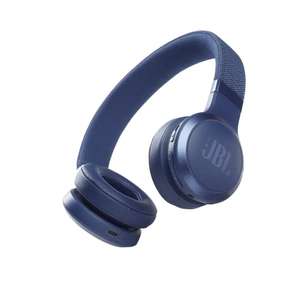 JBL Live 460NC - Wireless On-Ear Bluetooth headphones with Active Noise Cancelling technology and up to 50 hours battery life (blue or grey)