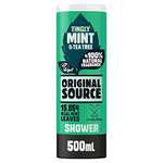 Original Source Shower Gel 6x500ml (Big Bottles) Mint & Tea Tree / Coconut & Shea Butter / Lemon & Tea Tree / Lime / Mango (£9.49/£8.49 S&S)